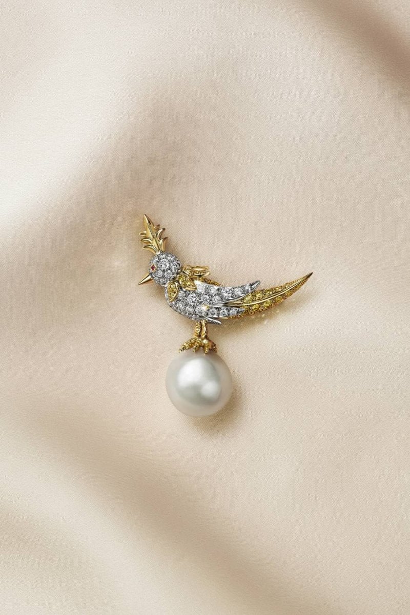 2025 “Bird on a Pearl”: A Tribute to Timeless Elegance and Natural Beauty