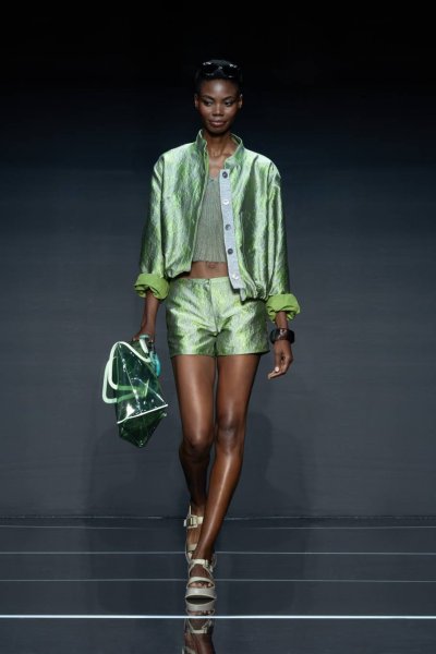 Our Favorite Gleaming Looks from the Spring-Summer 2024 Runways