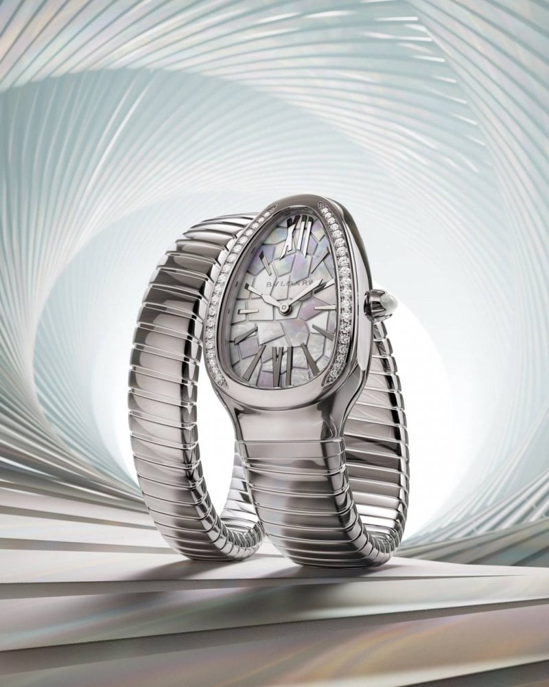 Winter and Its Charm in a BVLGARI Watch