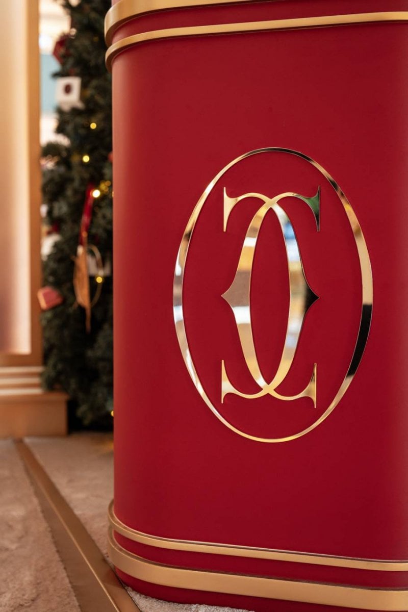 Cartier Counts a Winter Tale in the Heart of Dubai Mall