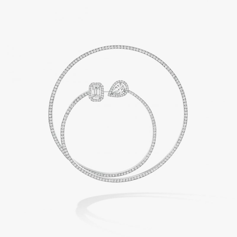 قرط My Twin Mono Hoop من ميسيكا 
