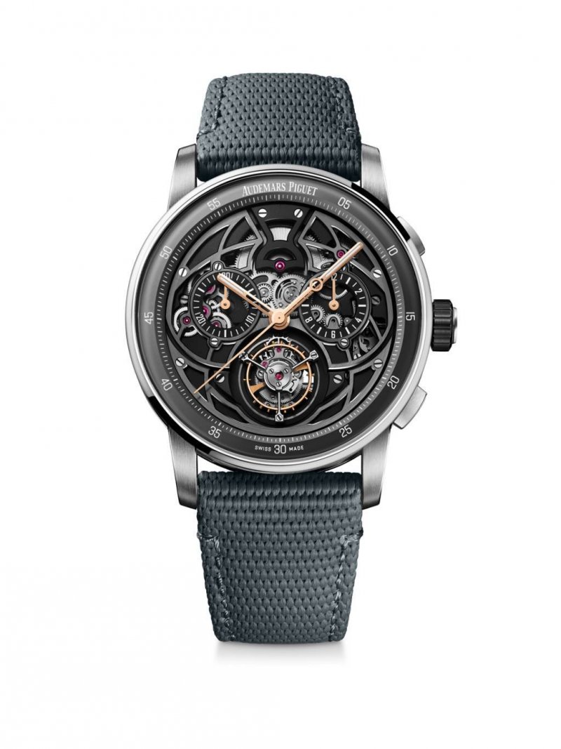ساعة Code 11 59 Selfwinding Flying Tourbillon  من أوديمار بيغيه