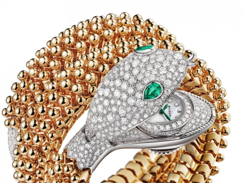 ساعة Serpenti Pallini من بولغري 
