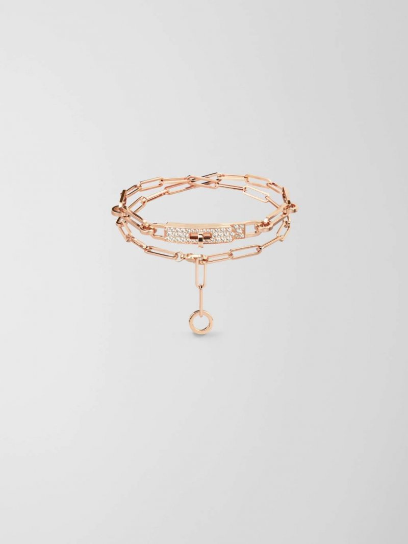 سوار Kelly Chaine Double من دار Hermès 