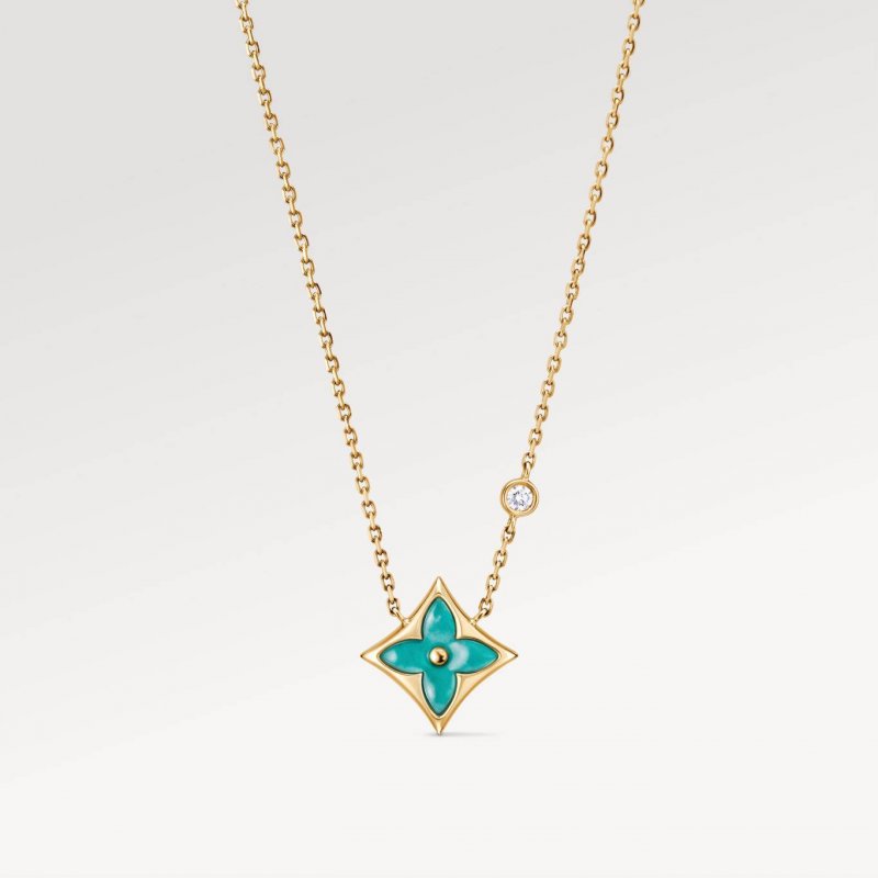 قلادة Color Blossom Amazonite من لويس فويتون 