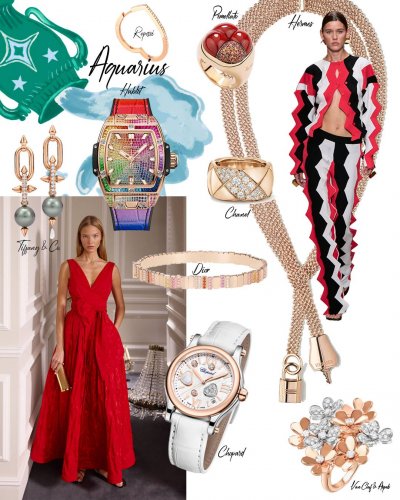 In True Aquarius Style…