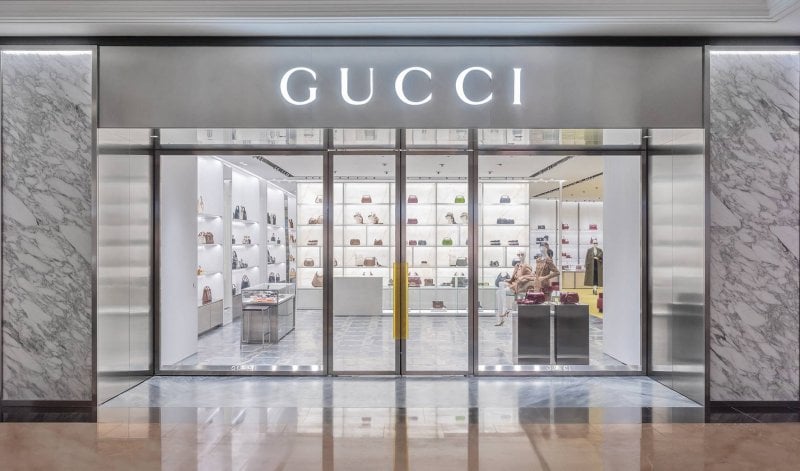 Gucci’s Renovated Flagship Boutique in Mall of the Emirates