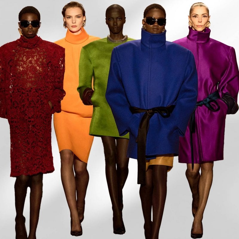 A Saint Laurent Splash of Colors