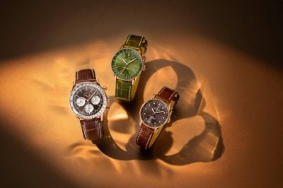 Breitling Unveils Limited Red-Gold Holiday Capsule Collection