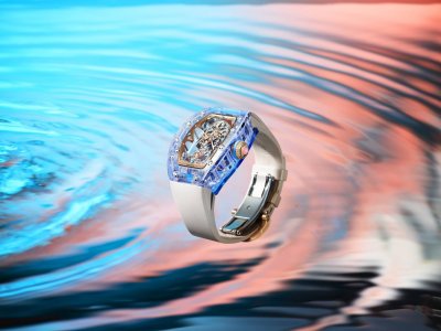 تعرّفوا إلى ساعات RM 75-01 Flying Tourbillon Sapphire