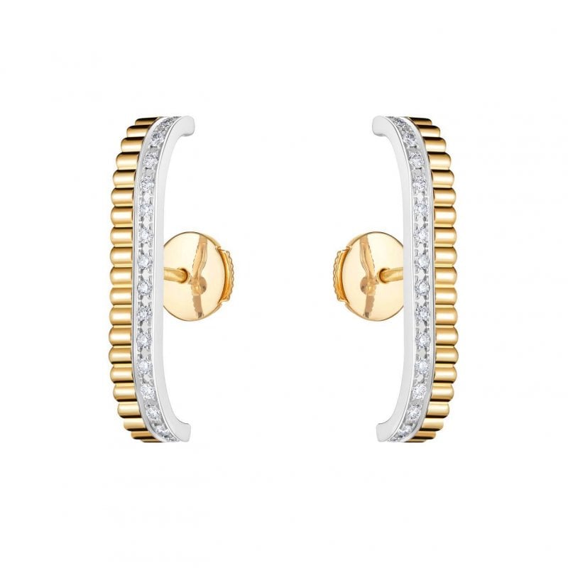 أقراط Quatre Grosgrain من بوشرون 