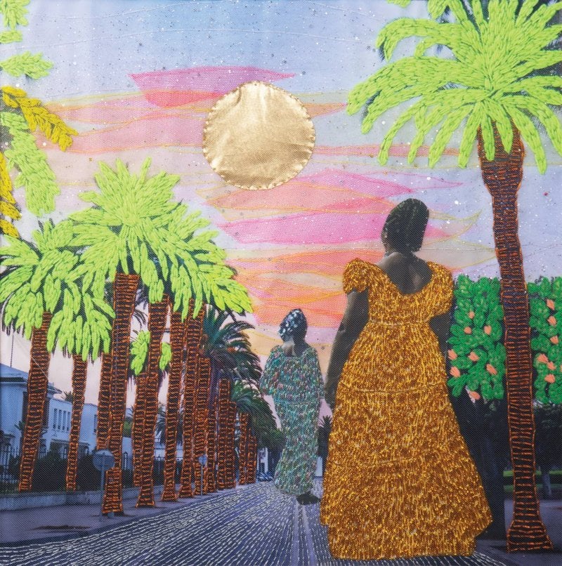 قطعة Following Her Steps الفنيّة 