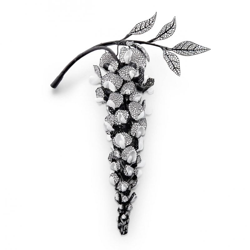 بروش Wisteria من مجموعة Carte Blanche – Impermanence للمجوهرات الراقية من بوشرون 