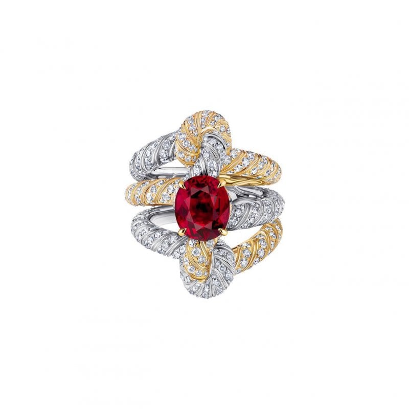 خاتم Connection من مجموعة Virtuosity للمجوهرات الراقية من لويس فويتون 
