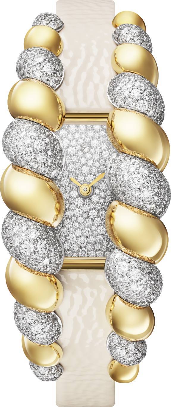 ساعة Tressage من كارتييه 