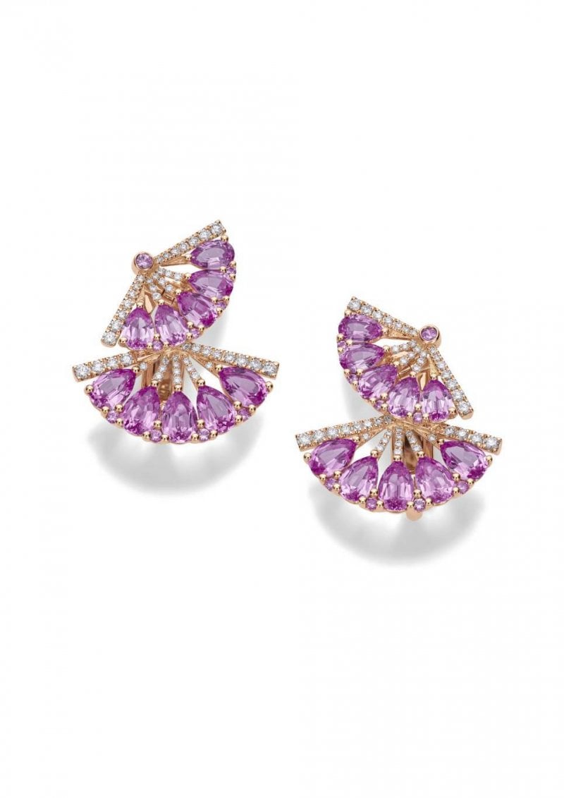 أقراط L'Heure du Diamant من شوبارد 
