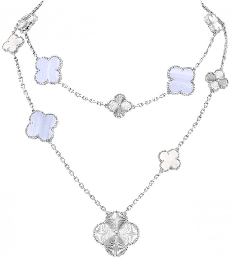 عقد Alhambra الطويل من فان كليف أند آربلز 