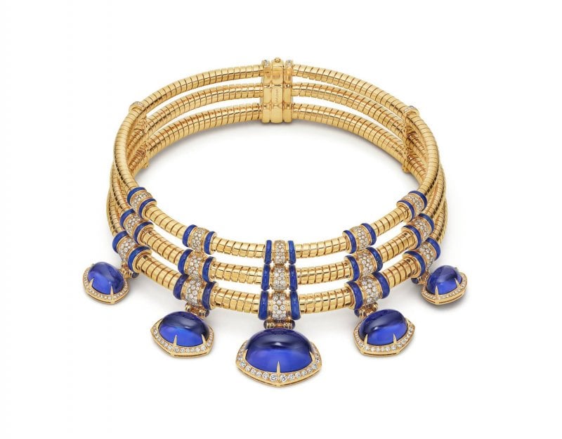 عقد من مجموعة Polychroma للمجوهرات الراقية من بولغري 
