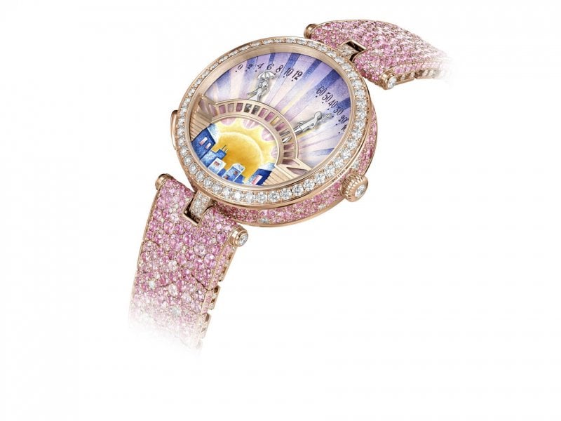 ساعة Lady Arpels Pont des Amoureux Aube
صورة بعدسة كليمان روسيه
