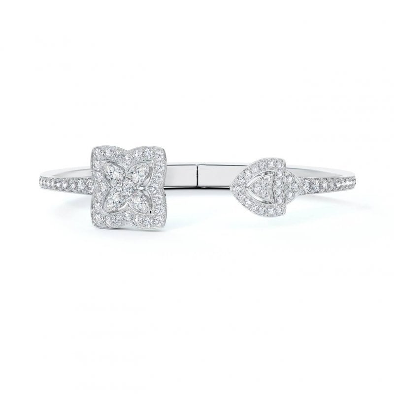 سوار Enchanted Lotus الصلب من دي بيرز
