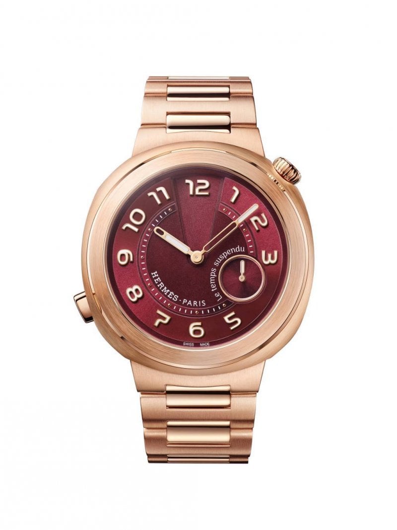 ساعة Hermès Cut Le temps Suspendu من دار Hermès 
الحقوق لجويل فون ألمين 