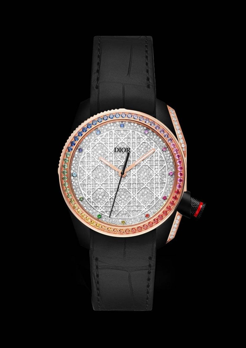 ساعة Chiffre Rouge Ultramatte Rainbow من ديور 
