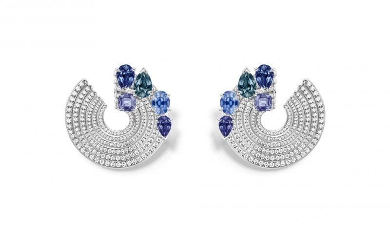 أقراط من مجموعة Blast Splash of Color للمجوهرات الراقية من ريبوسي 
