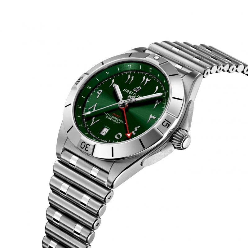Breitling Marks Saudi National Day with Exclusive Green Chronomat GMT