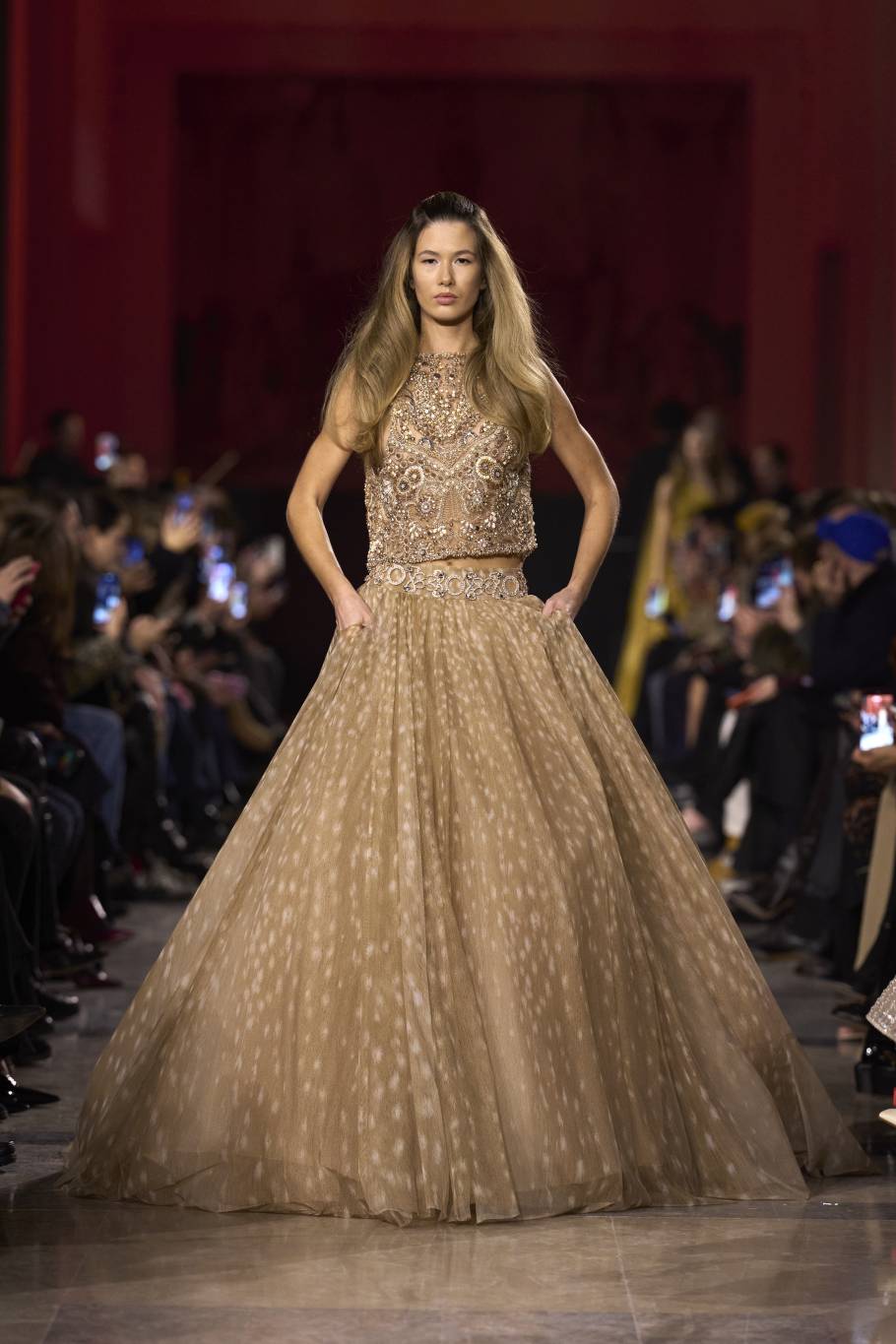 Enjoy A Golden Summer Night Through Elie Saab’s Couture World
