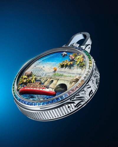 Louis Vuitton Returns to Paris with the Exceptional Escale au Pont-Neuf Pocket Watch