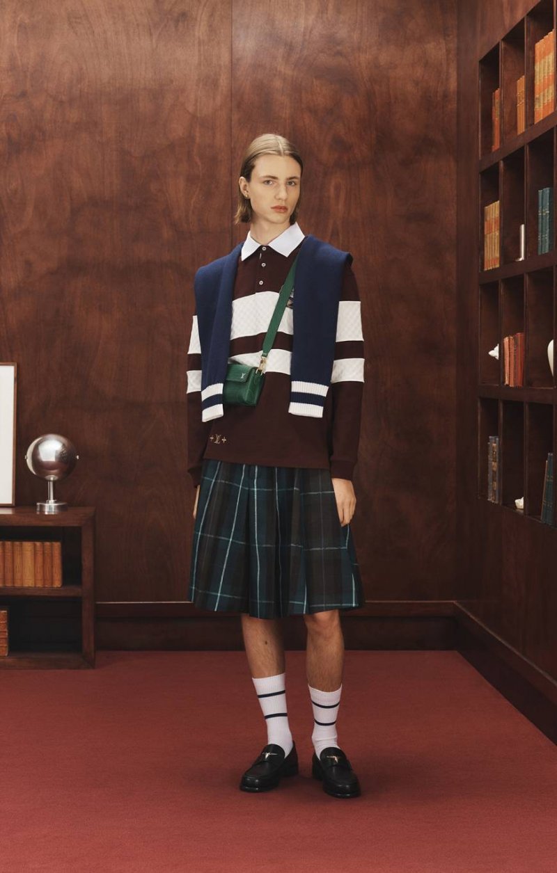 Louis Vuitton Channels Ivy League Vibes in Fall 2026 Men’s Capsule