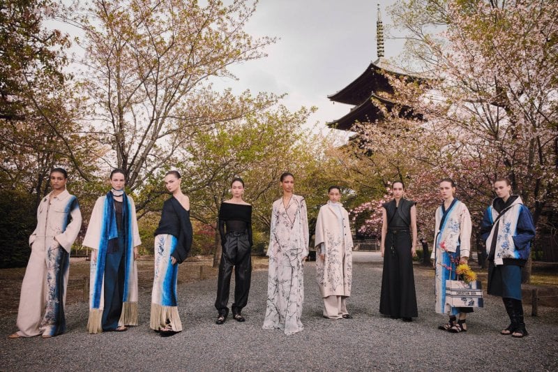 Dior’s Fall 2025 Collection Takes Kyoto, Japan