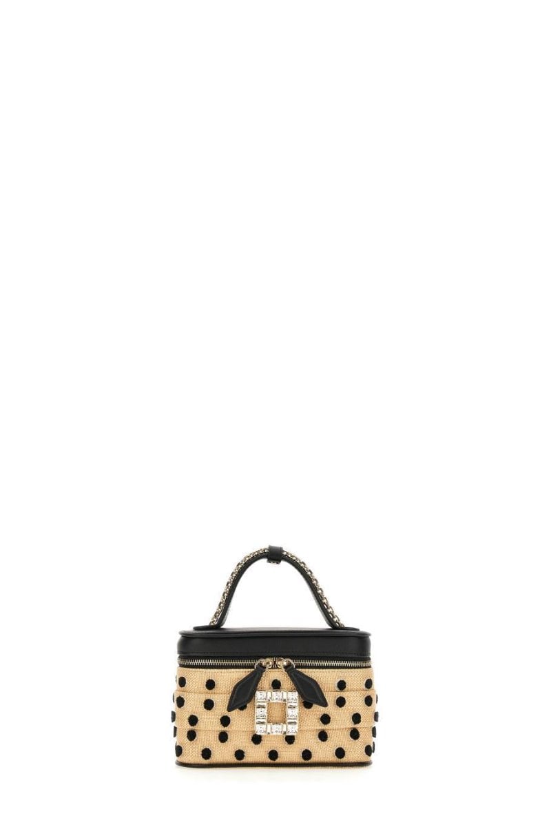 حقيبة Polka Dot Vanity Très Vivier Micro من روجيه فيفييه 
