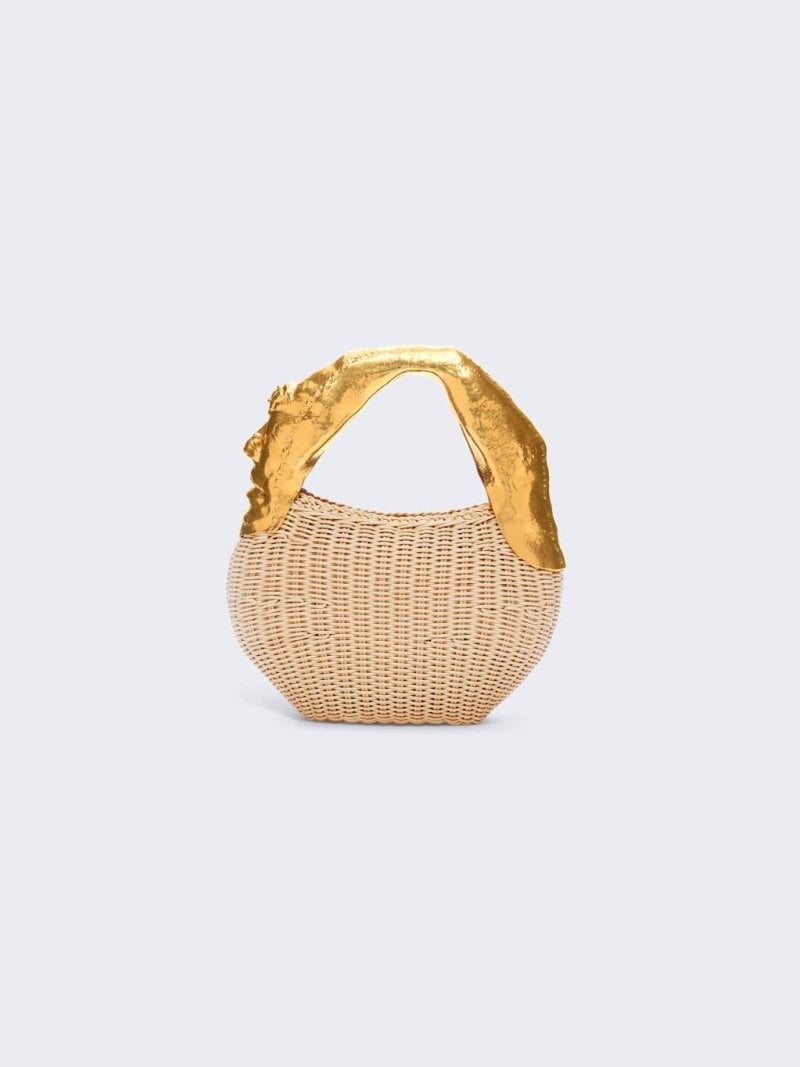 حقيبة The Woven Leather من سكياباريلي 
