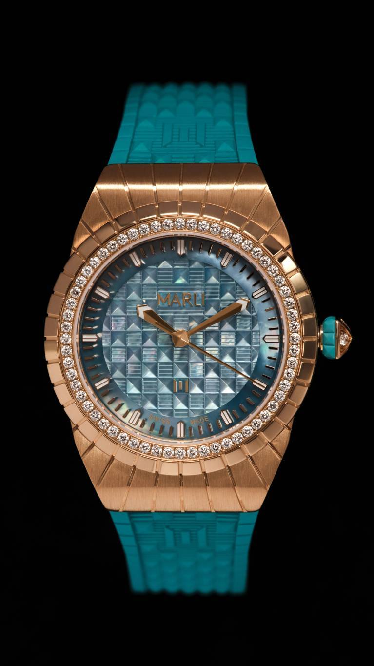 ساعة Teal L35 من مارلي نيويورك 