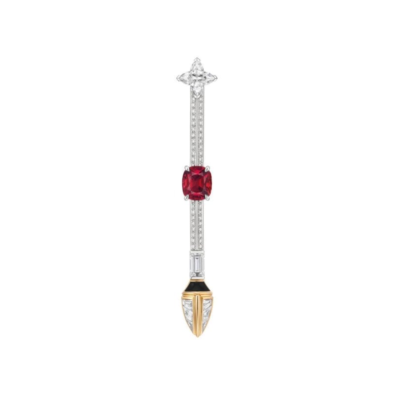 بروش Conquest من مجموعة Mythica للمجوهرات الراقية من لويس فويتون 
