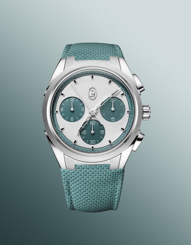 ساعة TONDA PF Sport Chronograph Silver Verzasca من بارميجياني فلورييه
