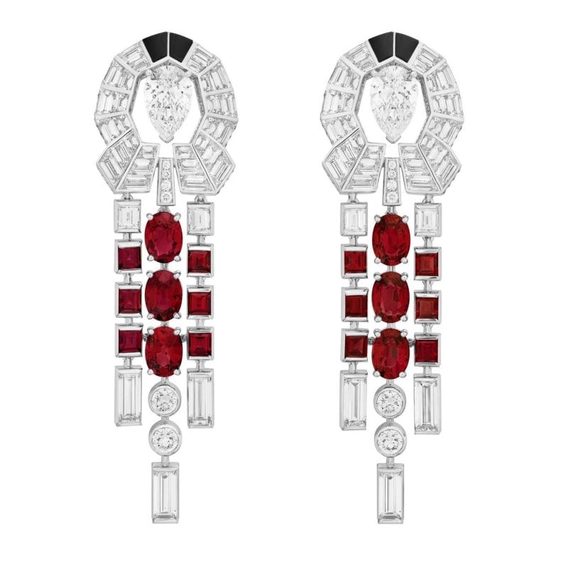 أقراط Lion Millenaire الراقية من شانيل CHANEL 
