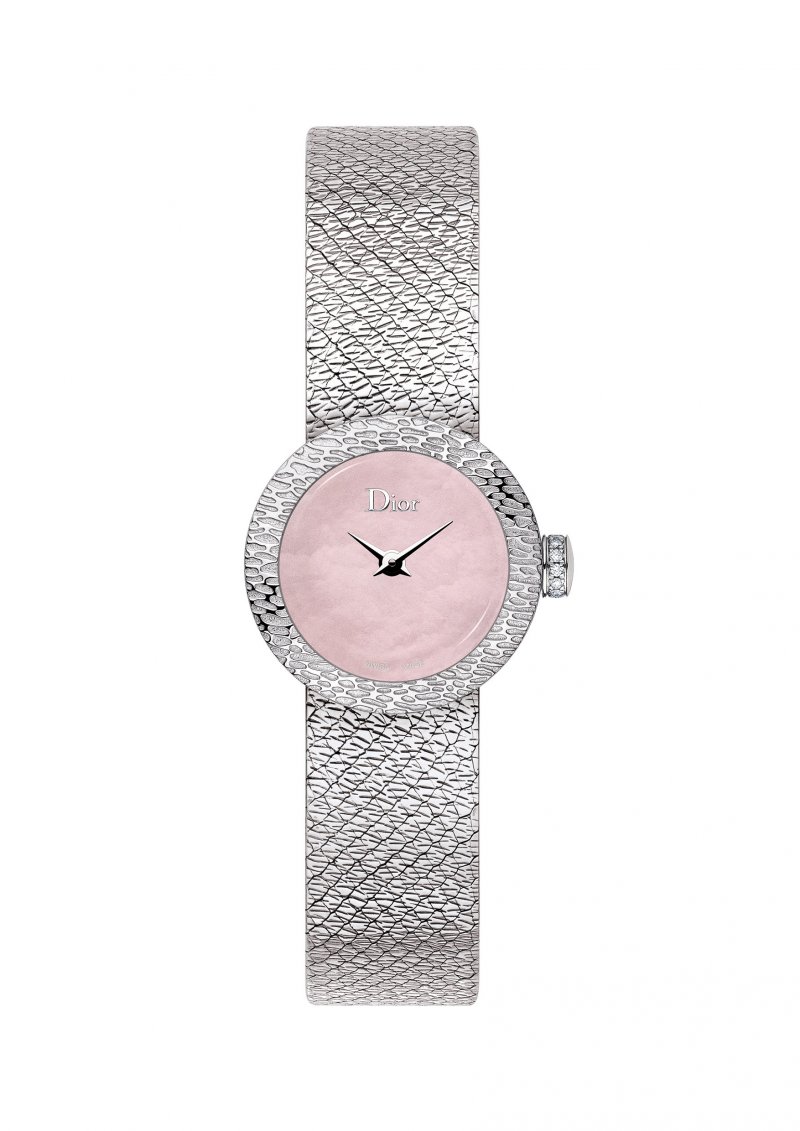 La Mini D de Dior Satine watch<br />
 