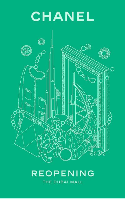 CHANEL Re-Opens its Dubai Mall Boutique
