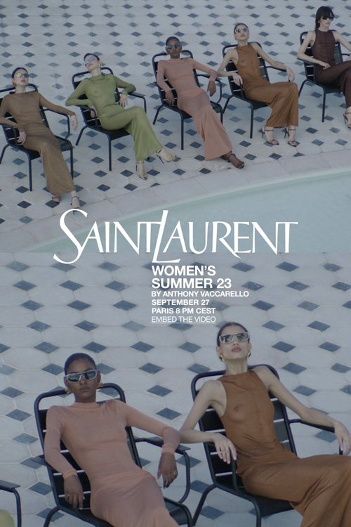 Live Streaming – Saint Laurent Spring-Summer 2023 Ready-to-Wear Show
