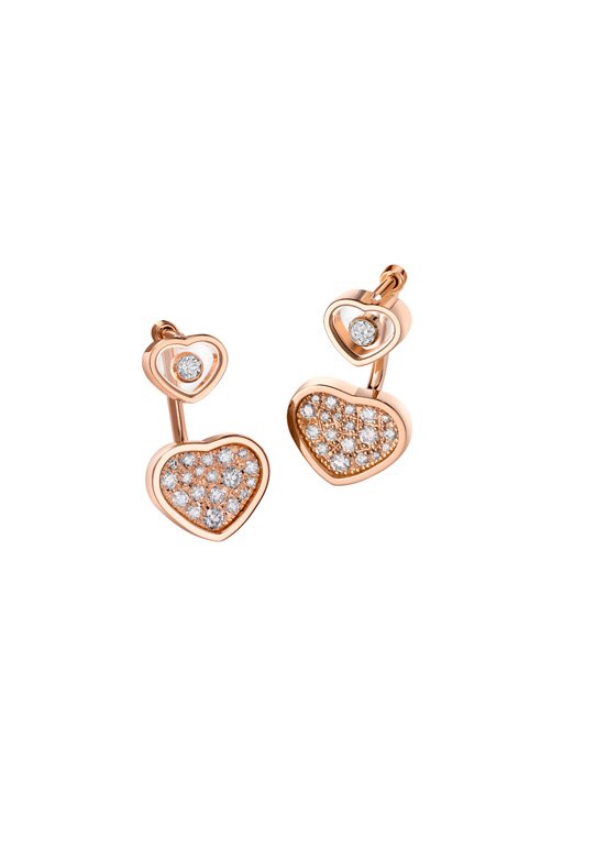 <strong>Chopard</strong>, Happy Hearts earrings<br />