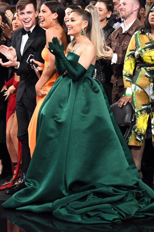<strong>-Ariana Grande </strong>wearing <strong>Givenchy</strong><br />