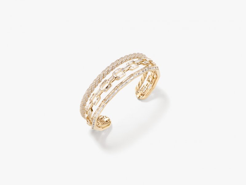 <strong>David Yurman</strong>, Stax high jewelry cuff<br />
 
