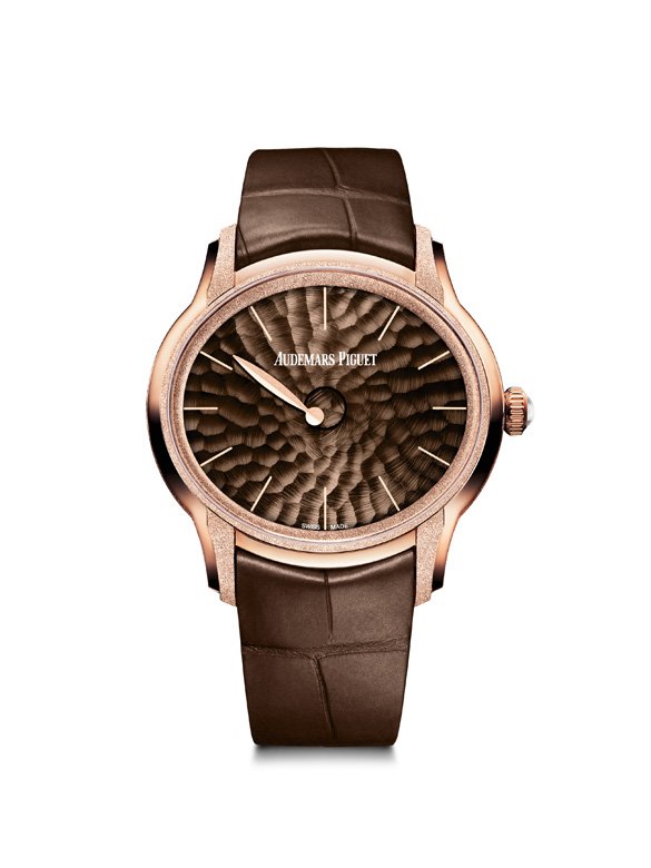 <strong>Audemars Piguet</strong>, Millenary Frosted Gold Philosophique watch<br />
 