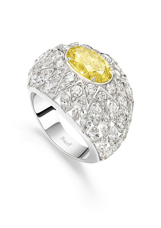 <strong>Piaget</strong>, Golden Oasis high jewelry collection, Rising Star ring