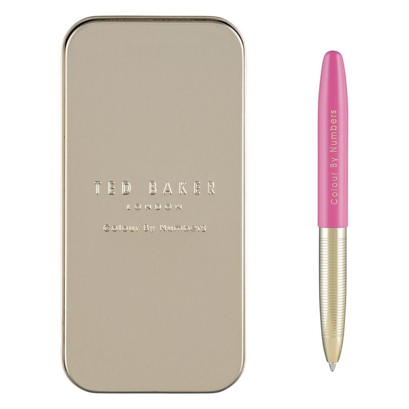 <strong>Ted Baker</strong>, Colour By Numbers bullet pen<br /> <em>Available at Virgin Megastore</em><br />