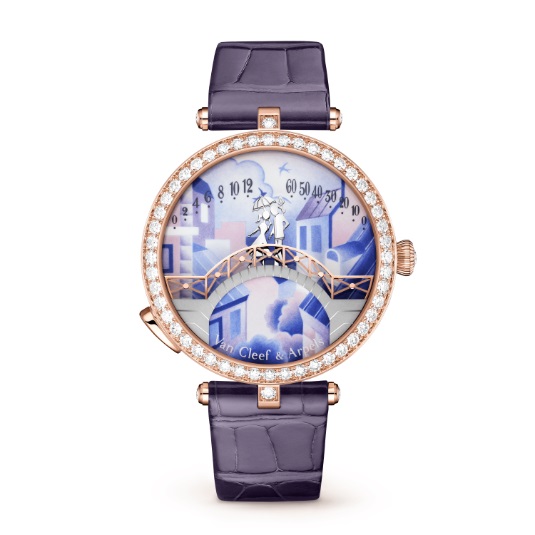 Van Cleef & Arpels, Pont des Amoureux Jour watch<br />
 