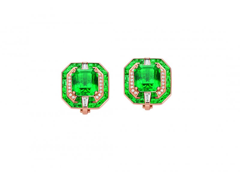 <strong>Bvlgari</strong>, Cinemagia high jewelry collection earrings<br />
 