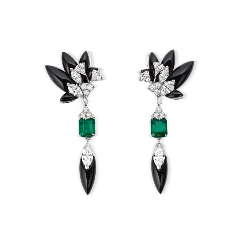 <strong>Chaumet</strong>, Trésors d'Afrique high jewelry collection, Cascades Royales earrings